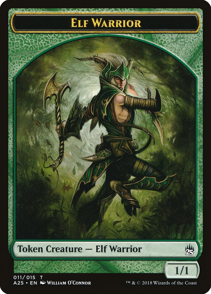 Elf Warrior [Masters 25 Tokens]