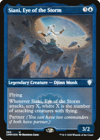 Siani, Eye of the Storm (Foil Etched) [Commander Legends]