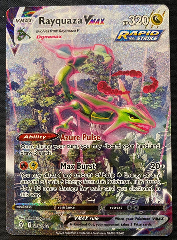 Rayquaza Vmax (218/203) (Evolving Skies) (Secret Rare)