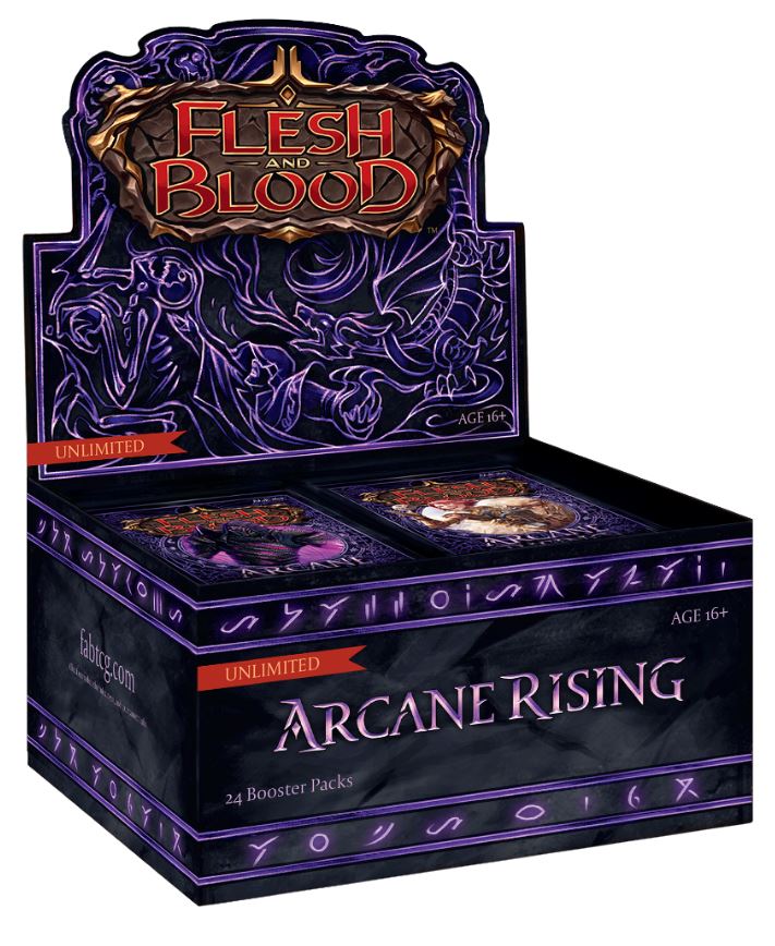 Flesh and Blood TCG: Arcane Rising Booster Display (Unlimited)