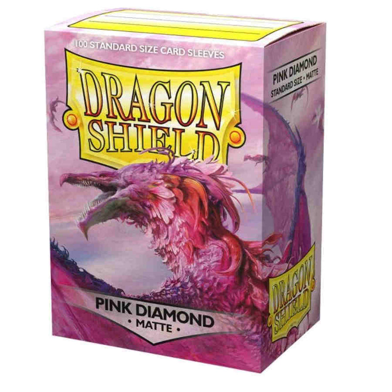 Dragon Shield Matte Sleeves (100) - Pink Diamond