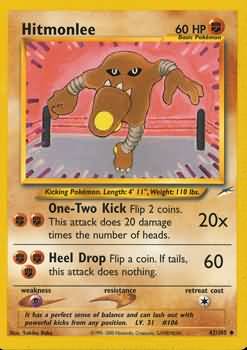 Hitmonlee (42/105) [Neo Destiny Unlimited]