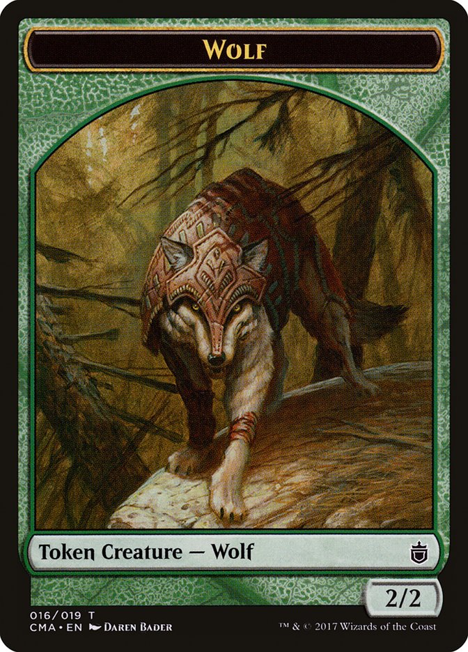 Wolf (016/019) [Commander Anthology Tokens]