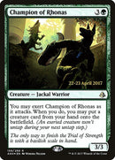 Champion of Rhonas (Prerelease Promo) [Amonkhet Prerelease Promos]