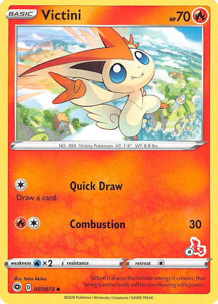 Victini (007/073) (Cinderace Stamp