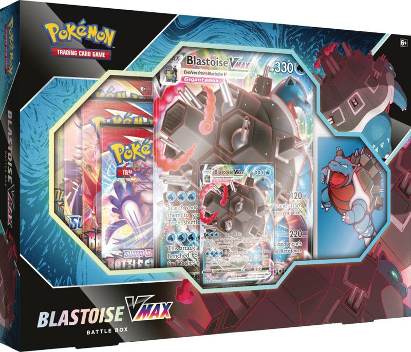 Pokemon Blastoise VMax box