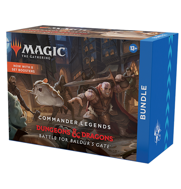 Magic the Gathering: Commander Legends Battle for Baldur's Gate - Bundle forside