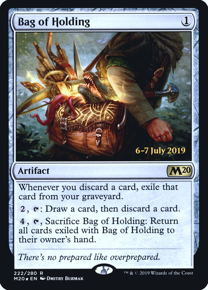 Bag of Holding  [Core Set 2020 Prerelease Promos]