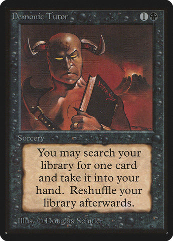 Demonic Tutor [Limited Edition Beta]