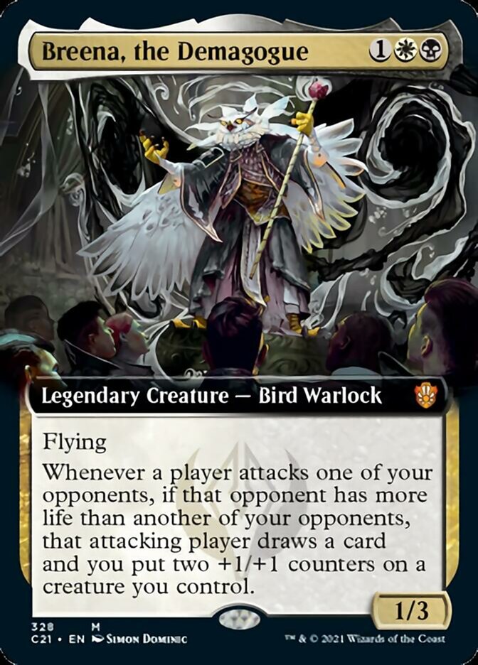 Breena, the Demagogue (Extended) [Commander 2021]