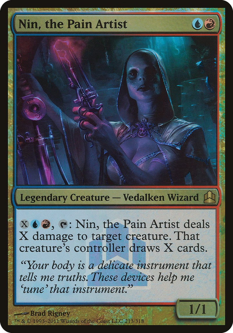 Nin, the Pain Artist (Commander Launch Promo) [Commander 2011 Launch Party]