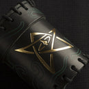 Call of Cthulhu Black & green-golden Leather Dice Cup 