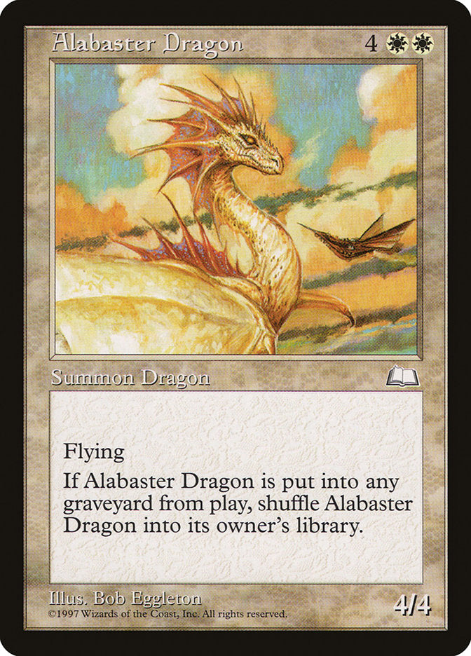 Alabaster Dragon [Weatherlight]
