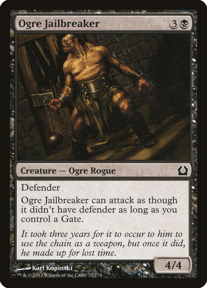 Ogre Jailbreaker [Return to Ravnica]