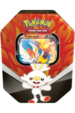 Pokemon Cinderace V Galar Partners Tin