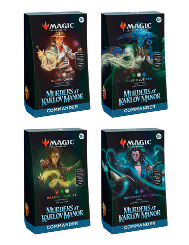 Magic The Gathering: Murders at Karlov Manor - Commander Deck Bundle