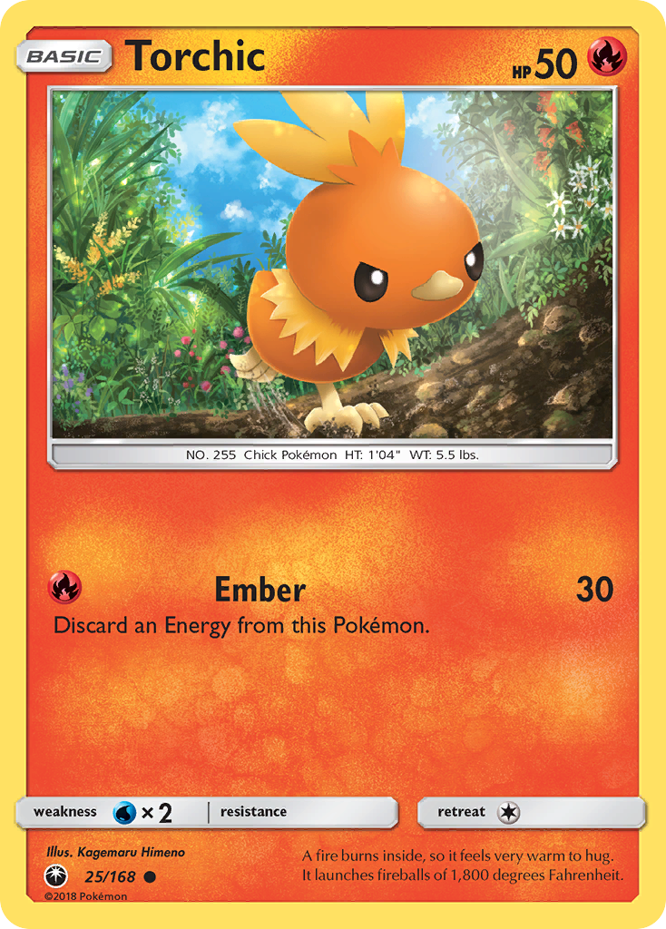 Torchic (25/168) [Sun & Moon: Celestial Storm]