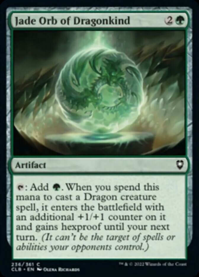 Jade Orb of Dragonkind [Commander Legends: Battle for Baldur's Gate]