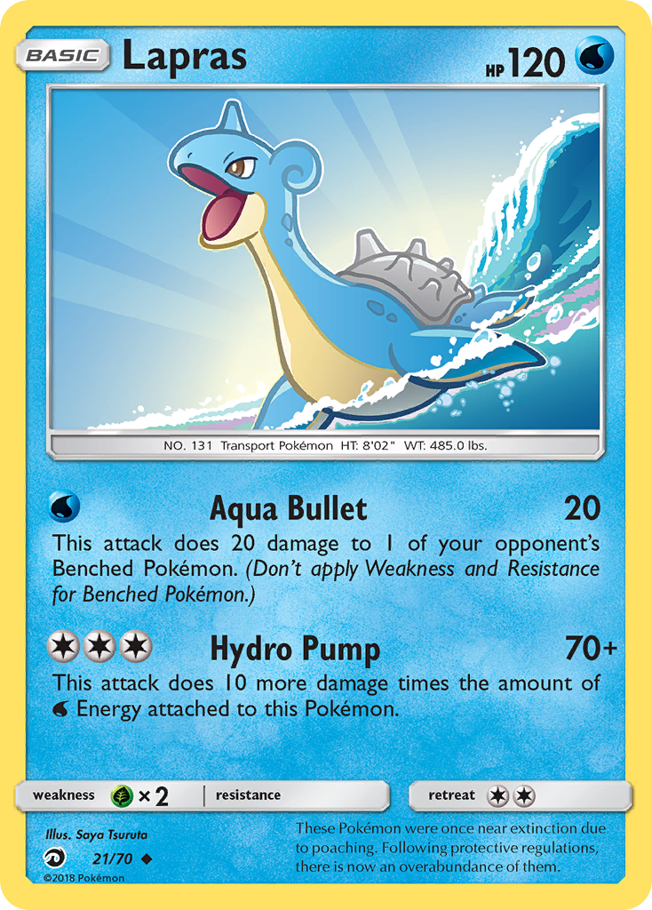 Lapras (21/70) [Sun & Moon: Dragon Majesty]