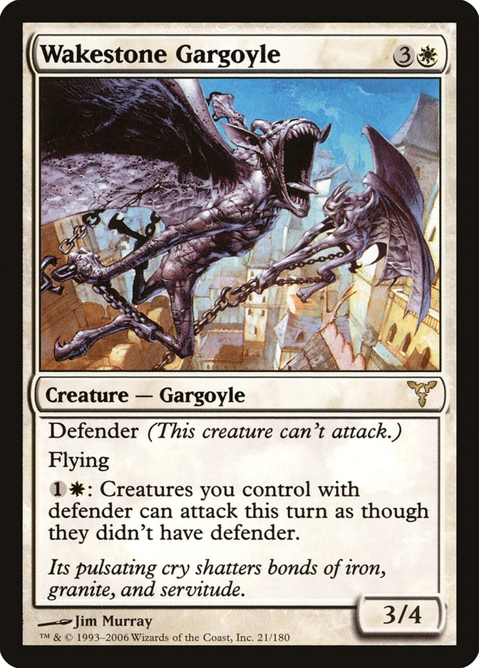 Wakestone Gargoyle [Dissension]