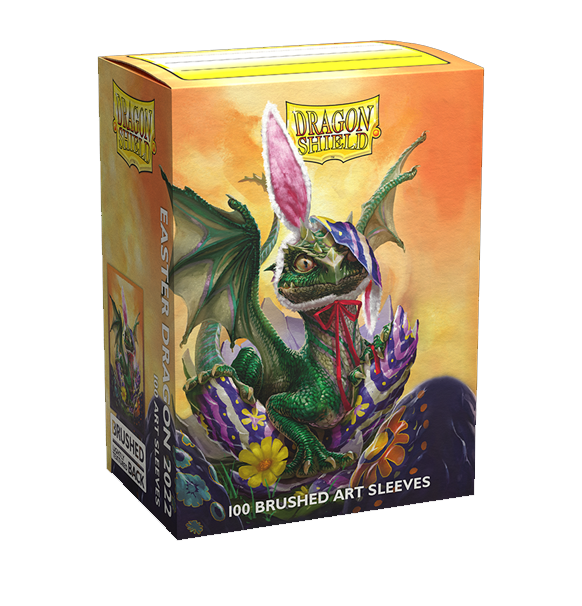 Dragon Shield Brushed Art Sleeves (100) - Easter Dragon forside