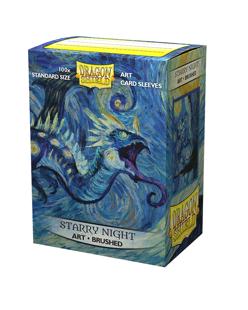 Dragon Shield Brushed Art Sleeves (100) - Starry Night