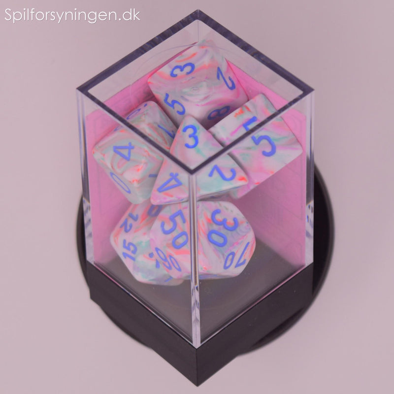 Festive™ – Polyhedral Pop Art w/blue 7-Die Set
