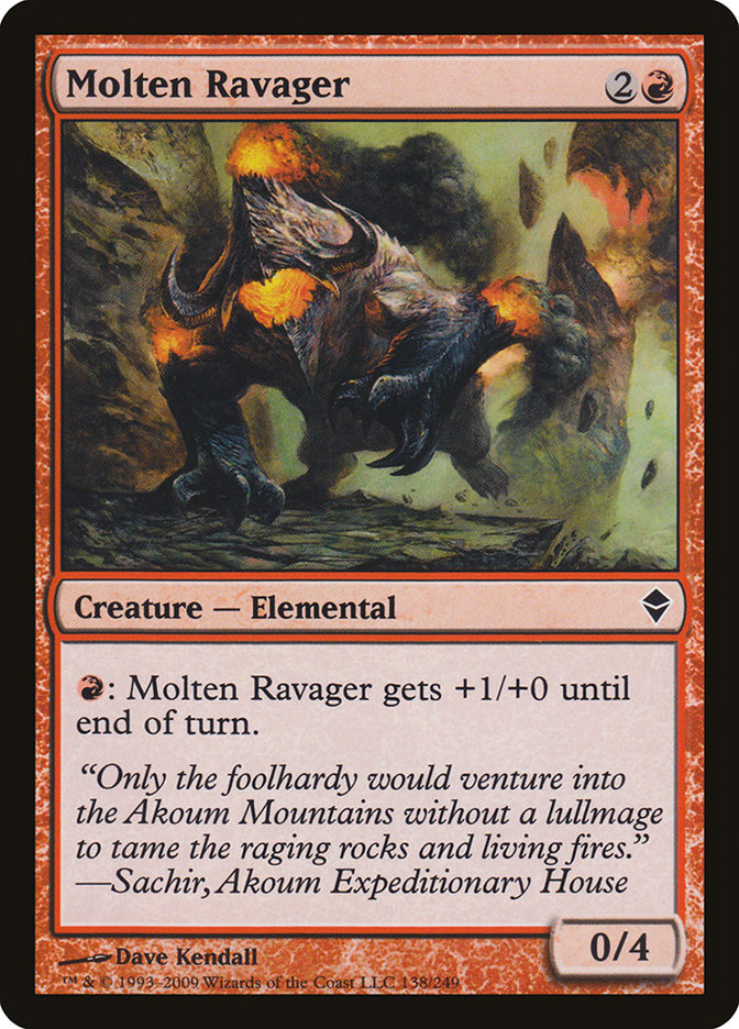 Molten Ravager [Zendikar]