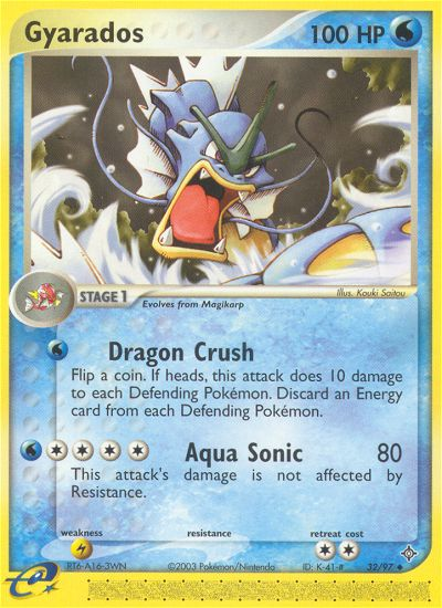 Gyarados (32/97) [EX: Dragon]