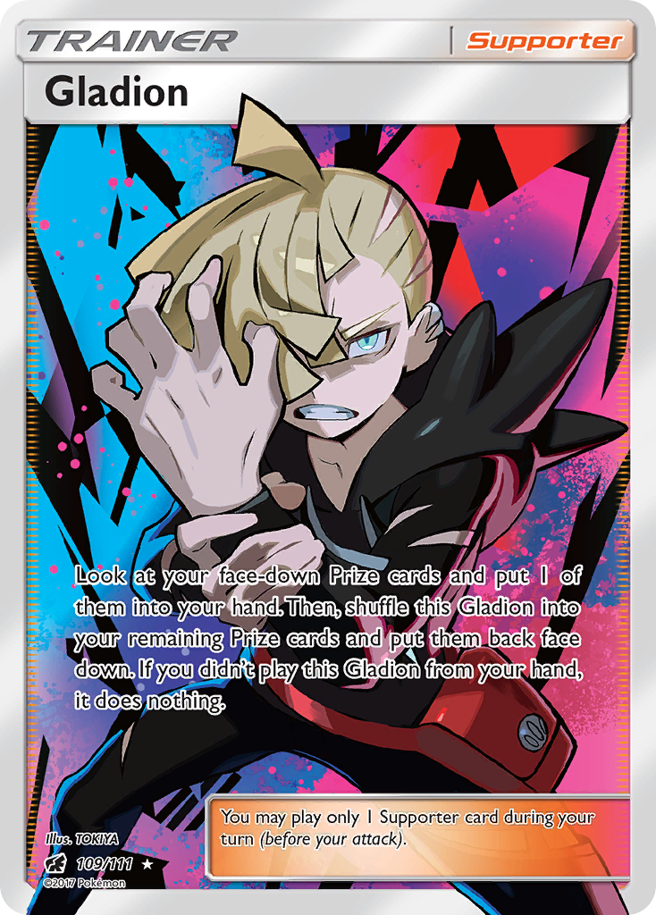 Gladion (109/111) [Sun & Moon: Crimson Invasion]