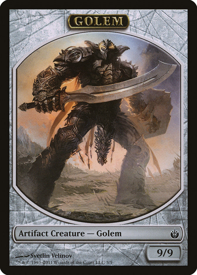 Golem [Mirrodin Besieged Tokens]