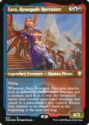 Zara, Renegade Recruiter (Foil Etched) [Commander Legends]