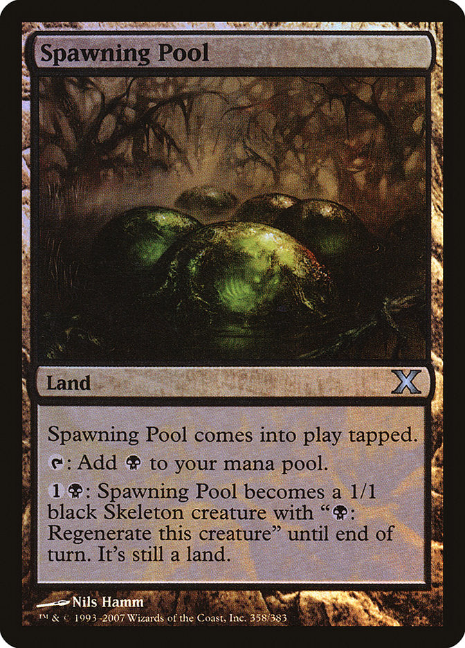 Spawning Pool (Premium Foil) [Tenth Edition]