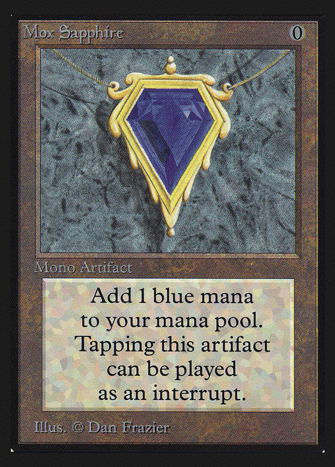 Mox Sapphire (IE) [Intl. Collectors’ Edition]