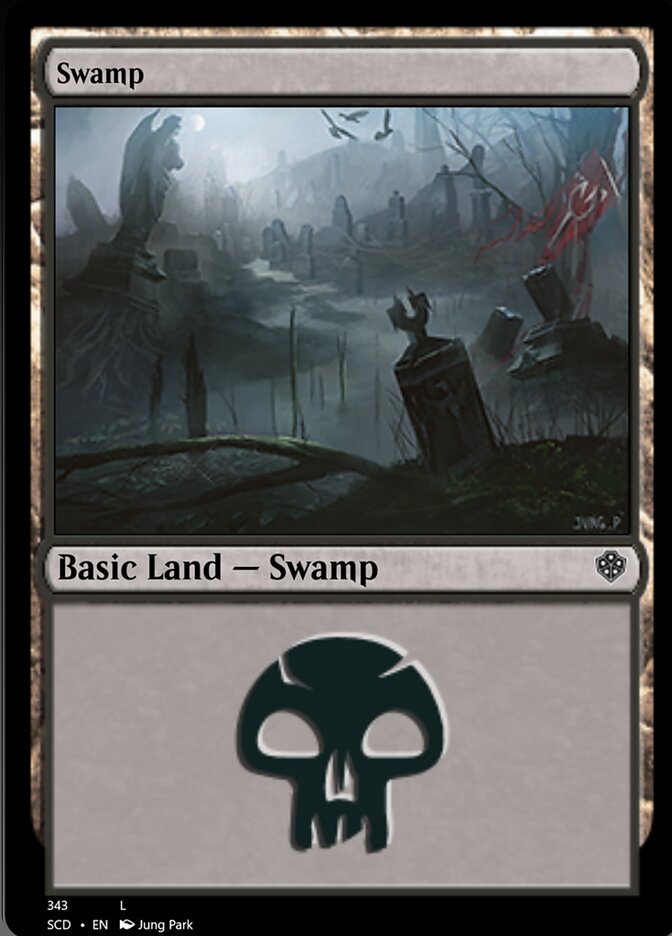 Swamp (343) [Starter Commander Decks]