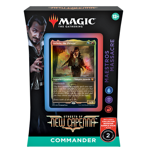 Magic the Gathering: Streets of New Capenna Commander Deck - Maestros Massacre
