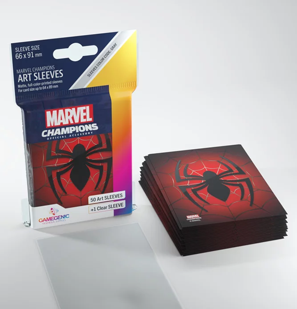 Gamegenic: Marvel Champions Art Sleeves - Spider-Man (50)