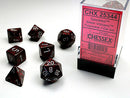 Speckled – Polyhedral Silver Volcano™ 7-Die Set forside
