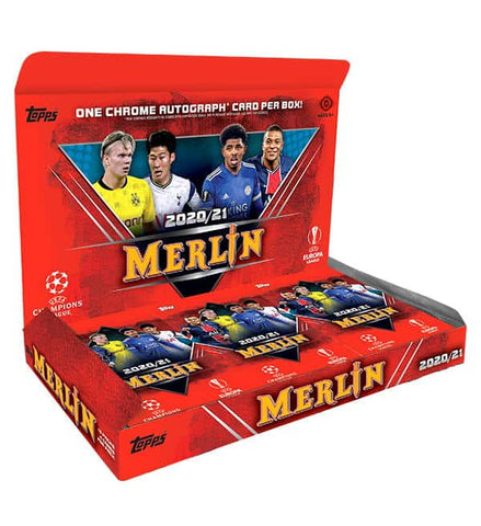 Topps Merlin UEFA Chrome 2020/21 - Hobby box