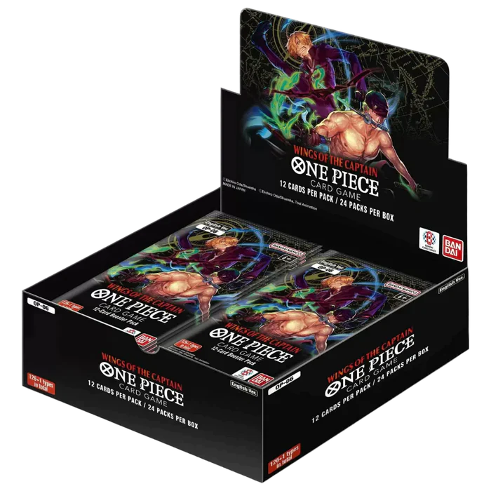*Forudbestilling* One Piece: Card Game - Wings of the Captain Booster Display (Eng)