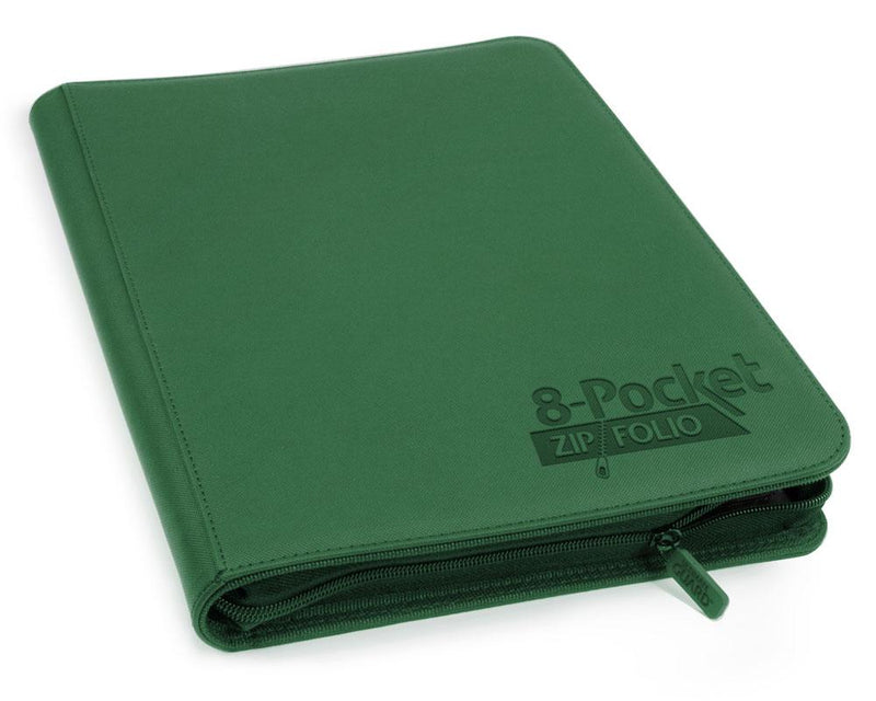 Ultimate Guard Zipfolio 320 - 16-Pocket XenoSkin™ - Green