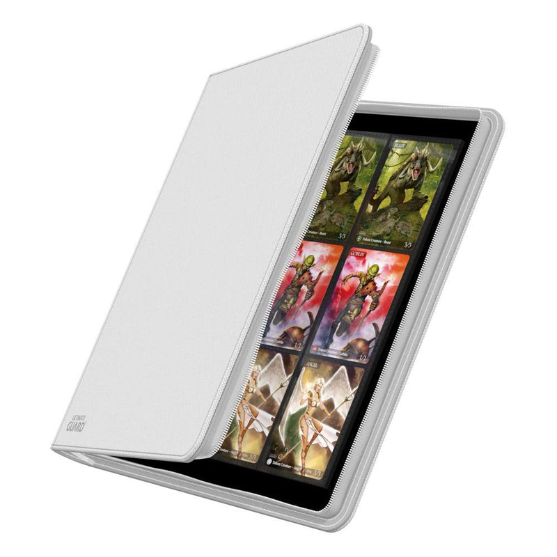 Ultimate Guard Zipfolio 480 - 24-Pocket XenoSkin™ (Quadrow) - White