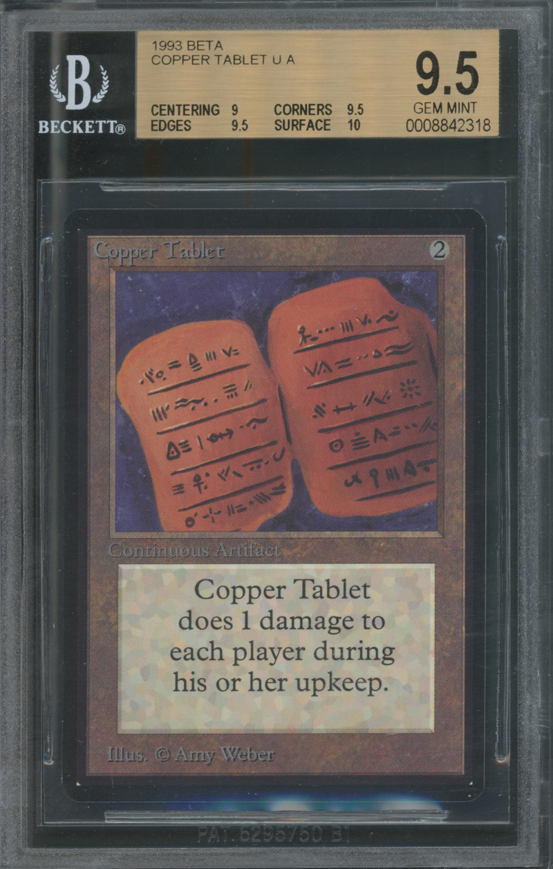 Copper Tablet BGS 9.5B+ [Limited Edition Beta]